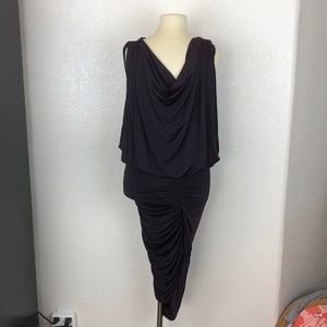 *BNWT* Beyond Vintage Plum Bodycon Dress (Medium)